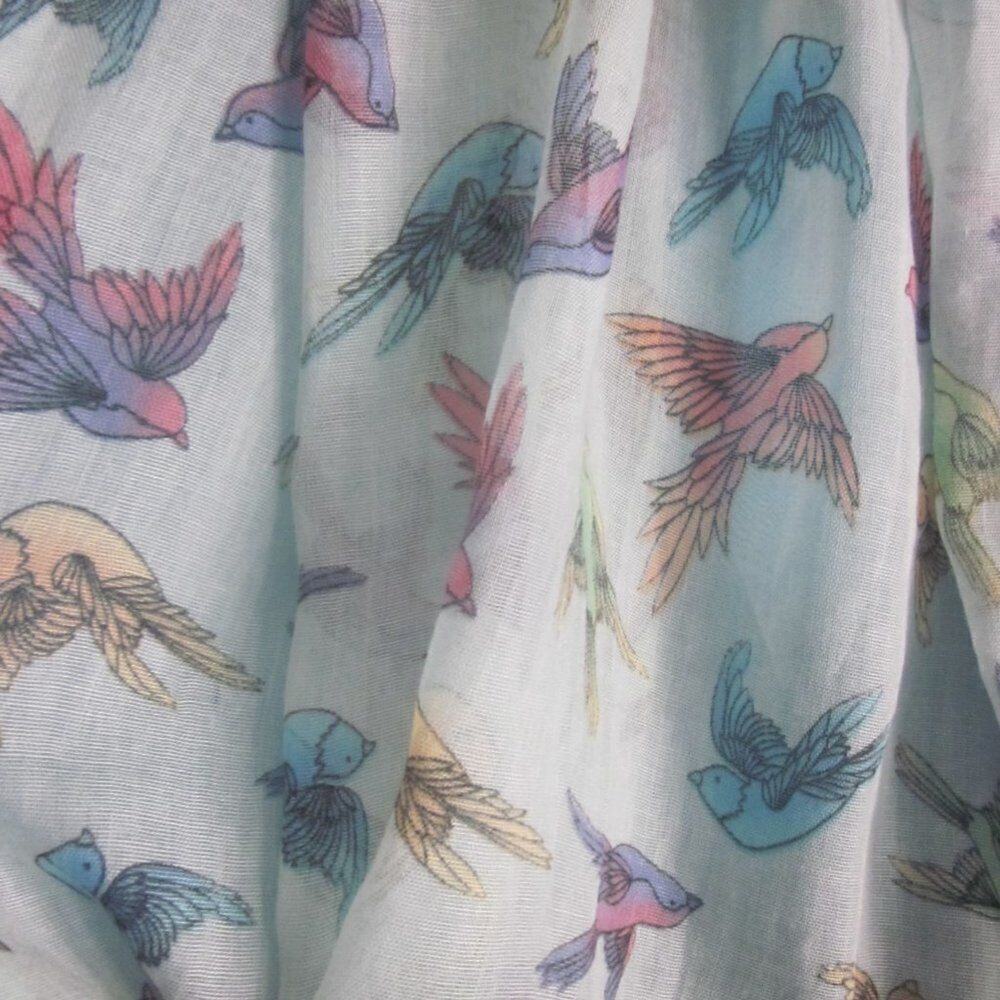 Infinity Scarf - Colorful Bird Pattern - Unbranded - Picture 7 of 9